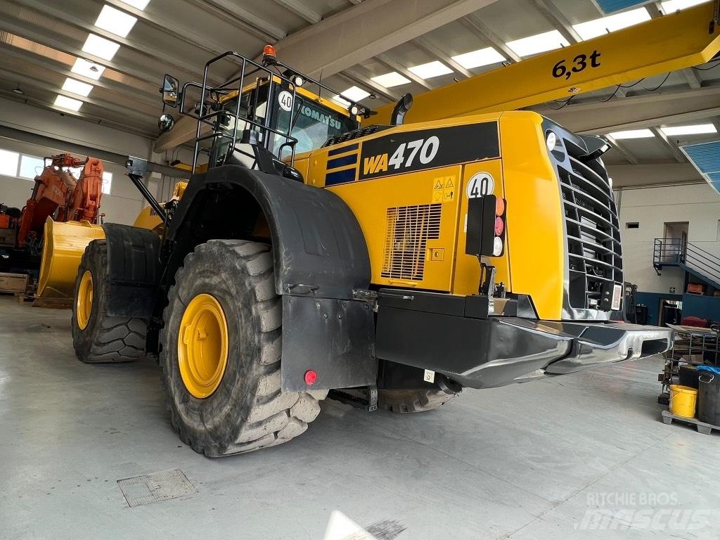 Komatsu Wa470-8 Læssemaskiner på hjul