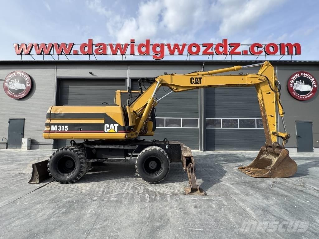 CAT M 315 Gravemaskiner på hjul