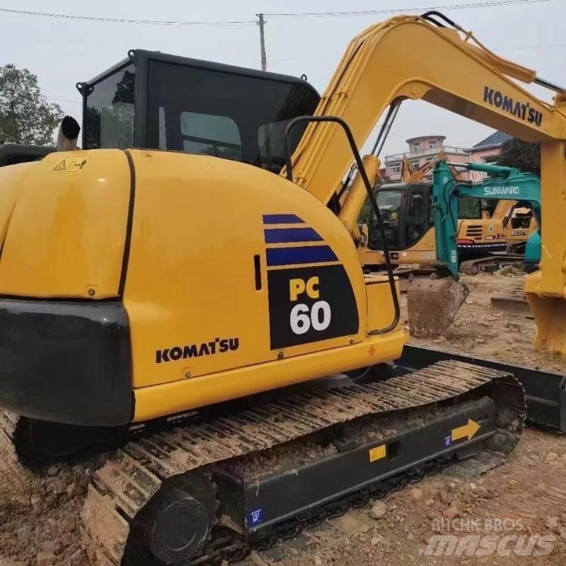 Komatsu PC 60 Gravemaskiner på larvebånd
