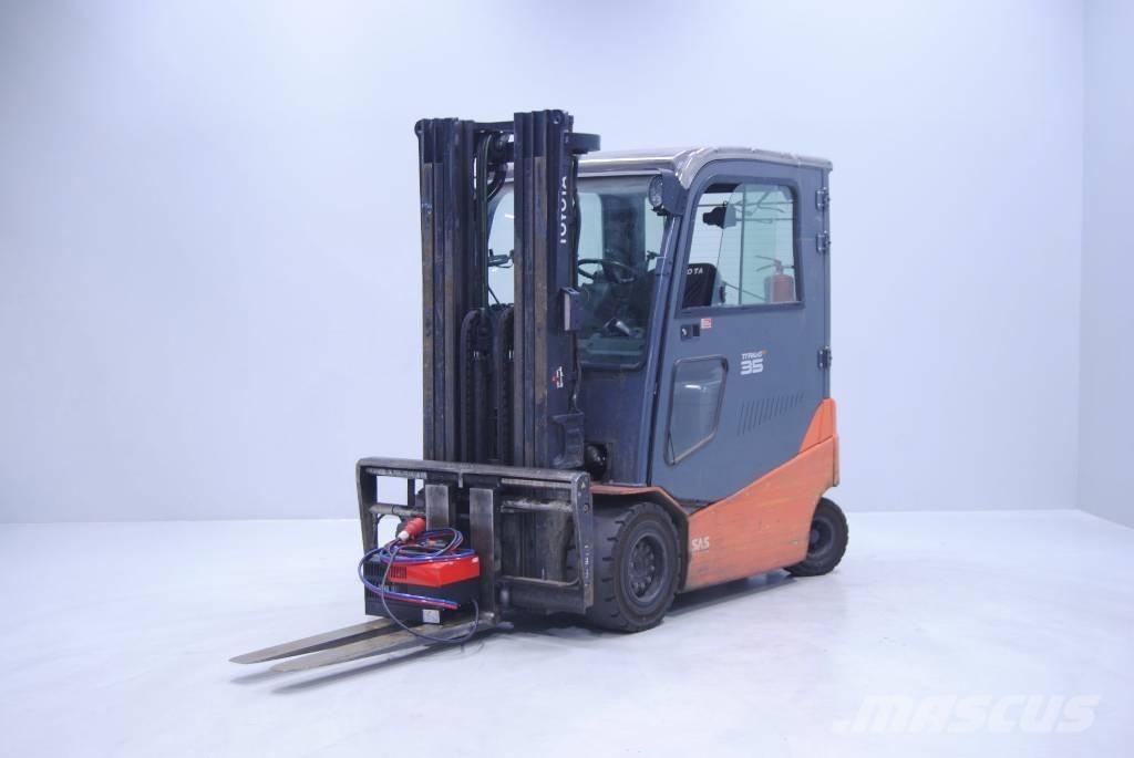 Toyota 8FBMT35 El gaffeltrucks