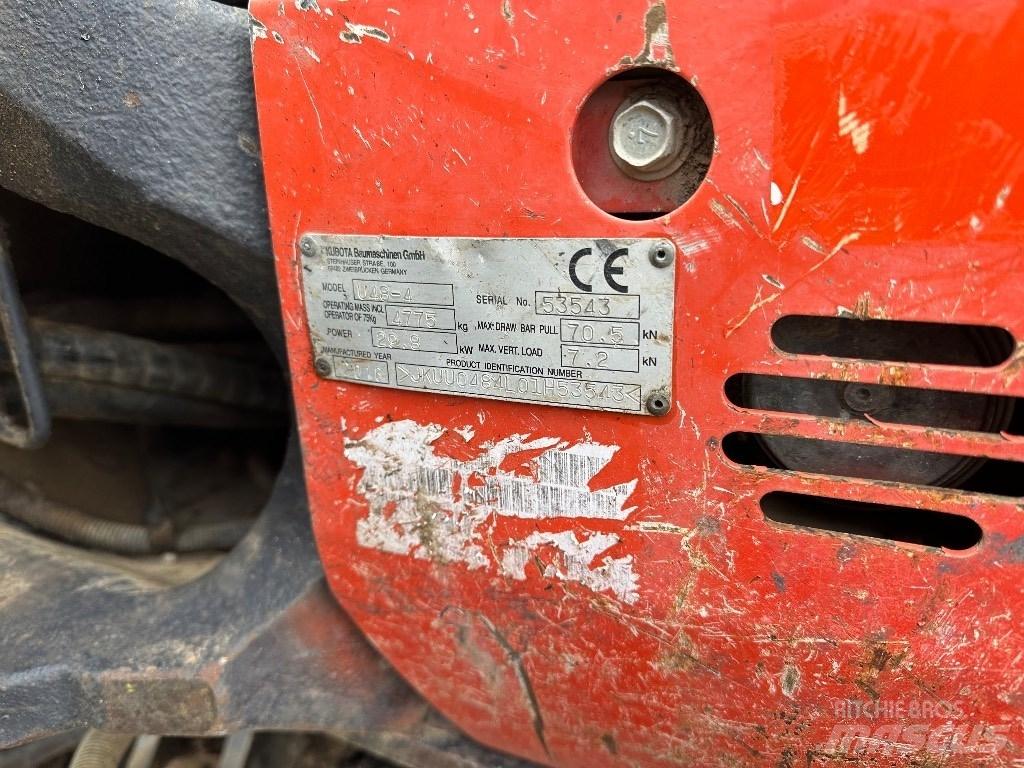 Kubota KX 048-4 Minigravemaskiner