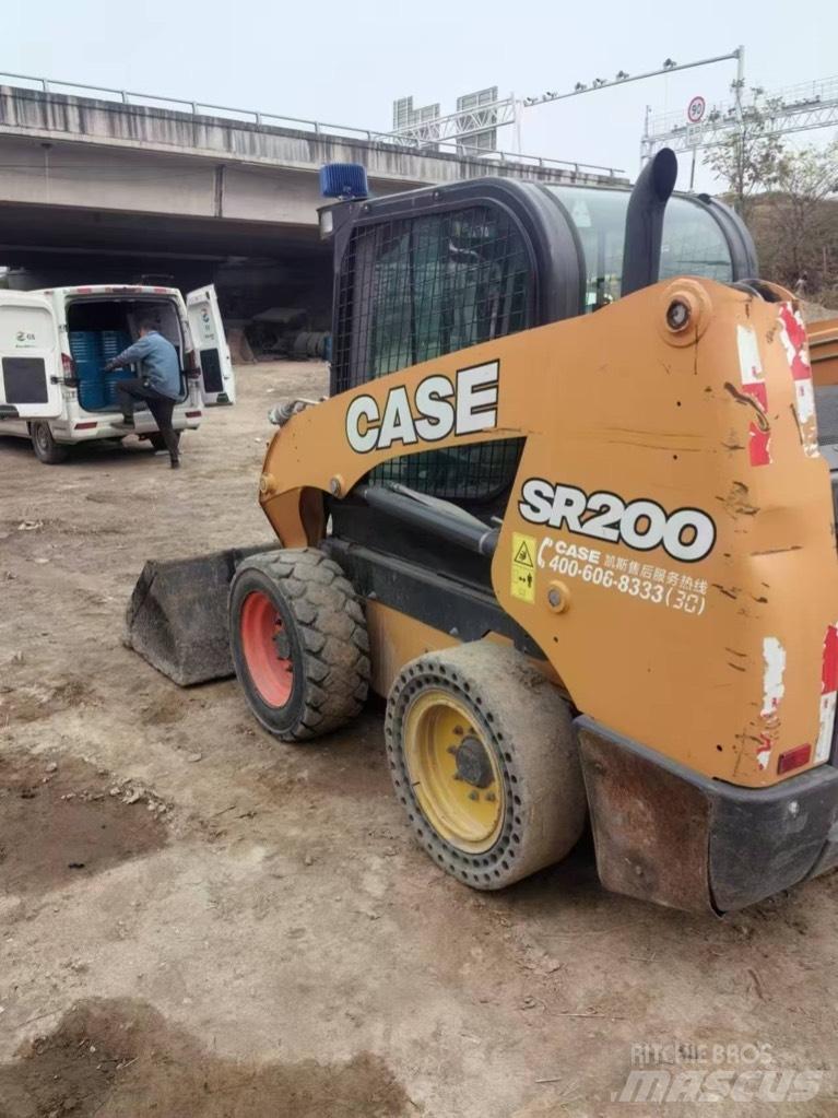 CASE SR200 Minilæsser - skridstyret