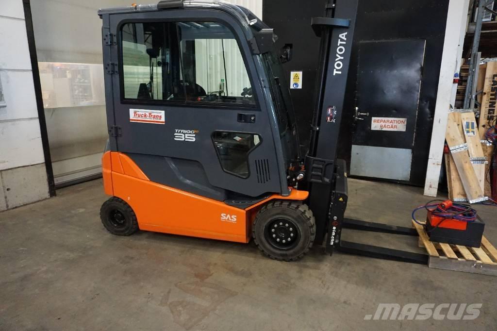Toyota 8FBMT35 El gaffeltrucks