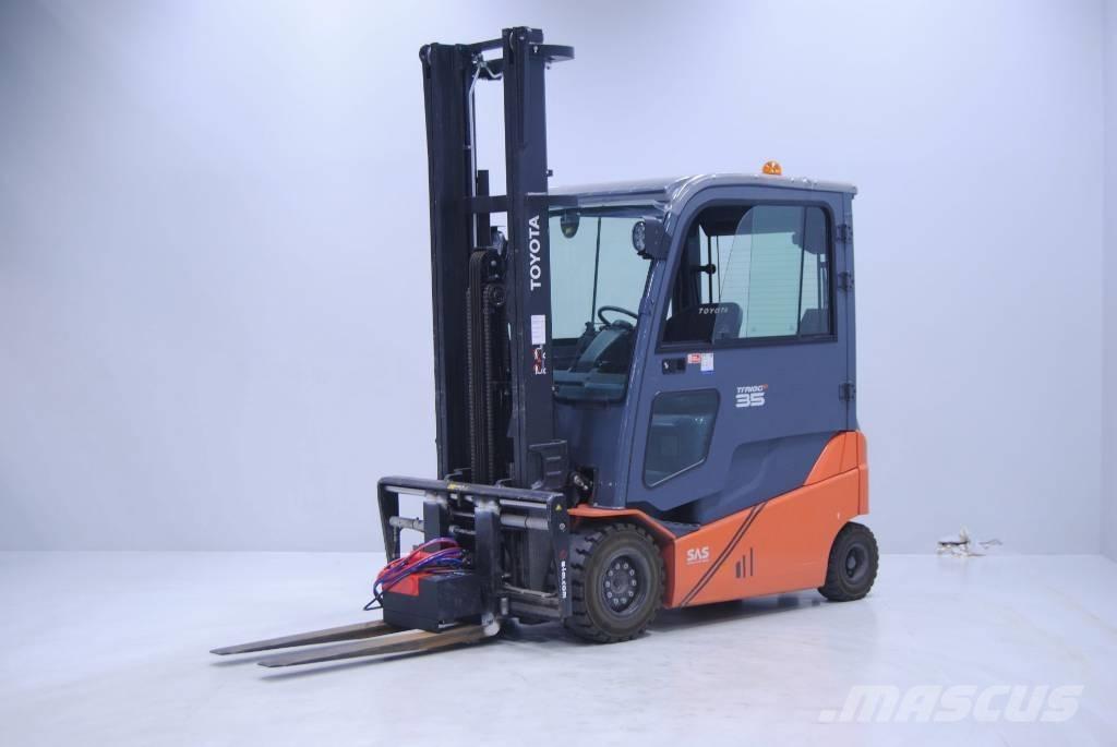Toyota 8FBMT35 El gaffeltrucks