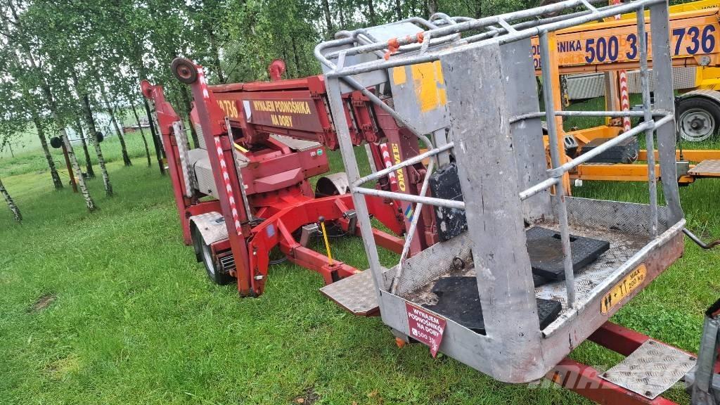 Omme 1650 EBZ Trailermonterede lifte