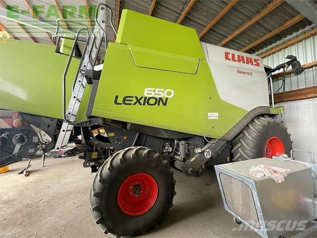 CLAAS lexion 650 Mejetærskere