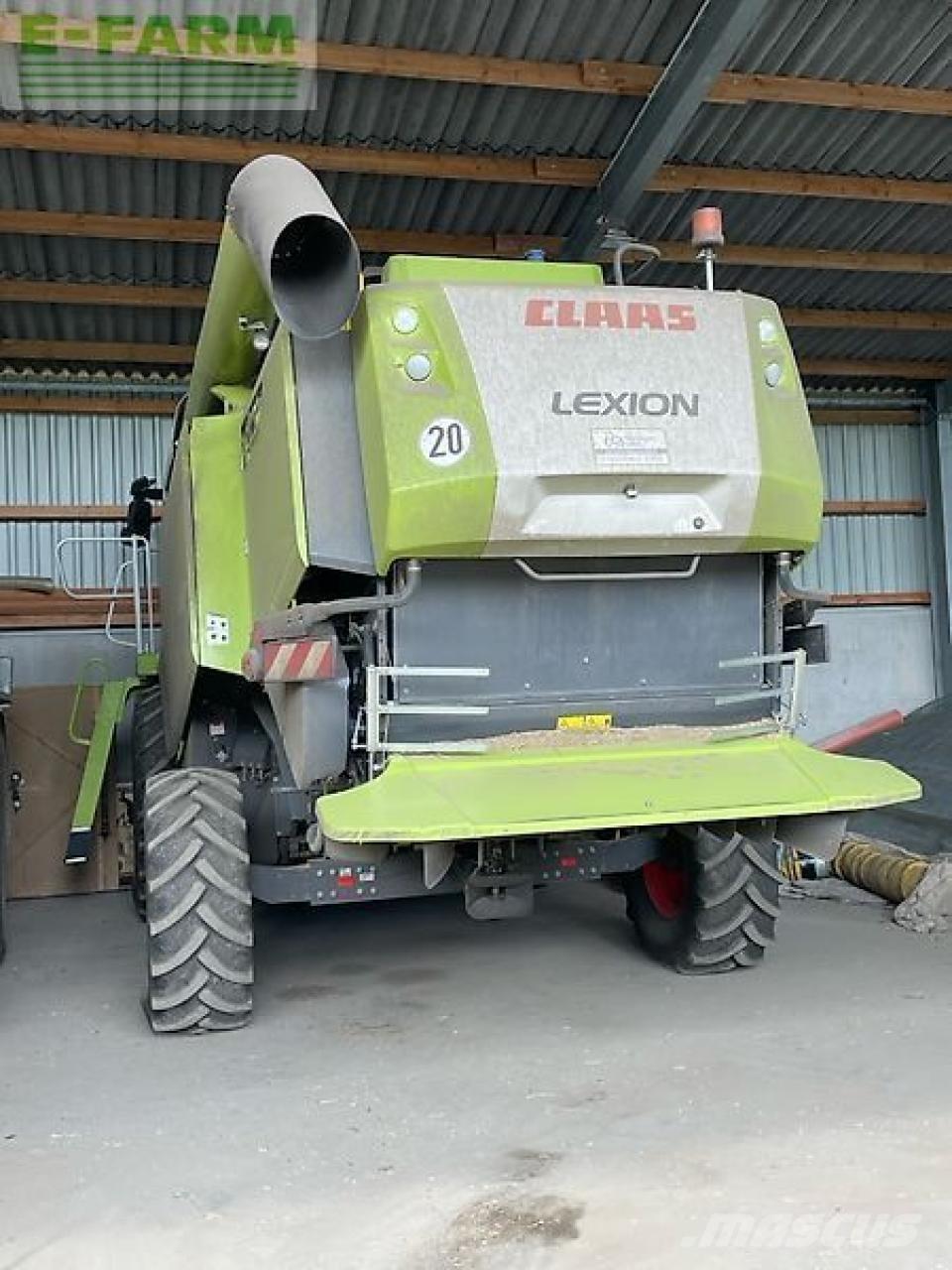 CLAAS lexion 650 Mejetærskere
