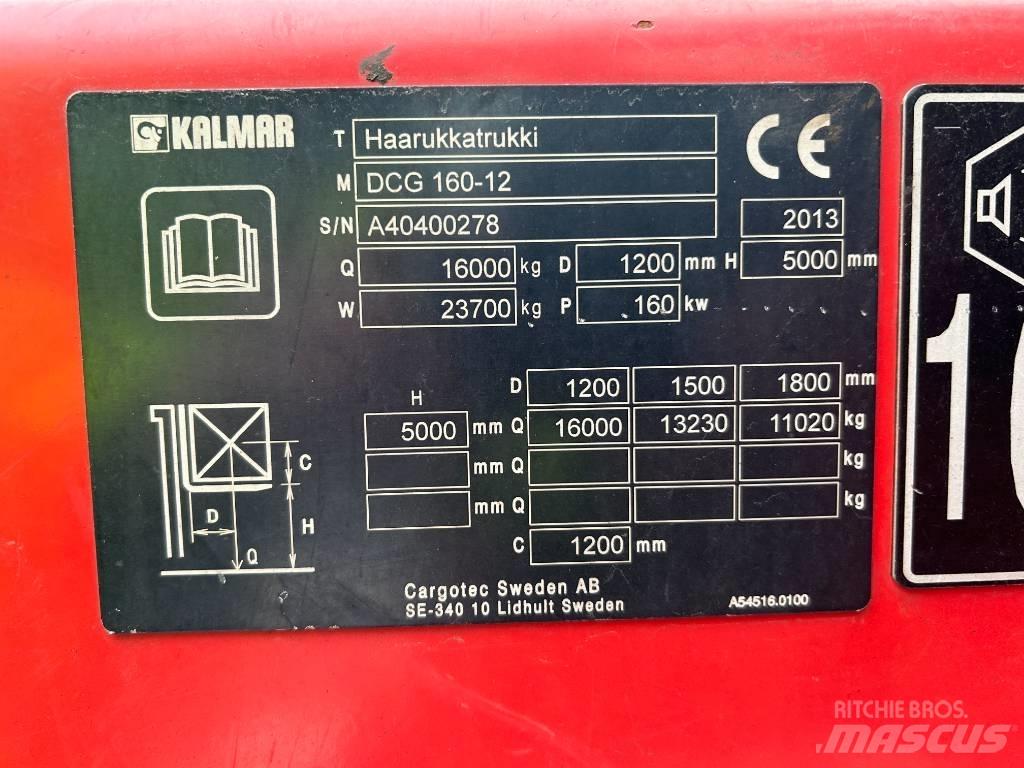 Kalmar DCG160-12 Diesel gaffeltrucks