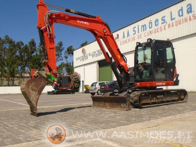 Kubota KX 080-4 Midi-gravemaskiner 7t - 12t