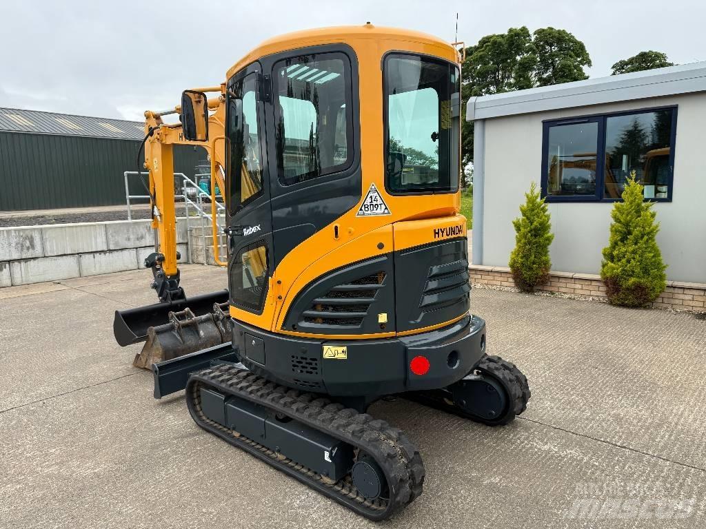 Hyundai R25Z-9 AK Minigravemaskiner