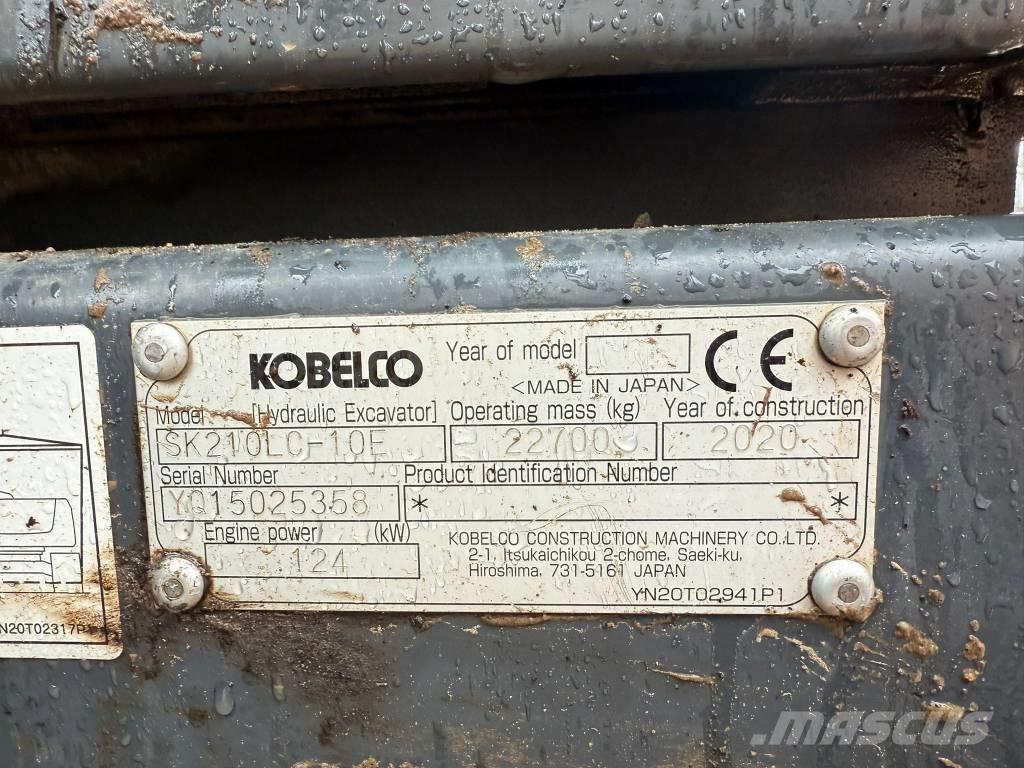 Kobelco SK 210 LC-10 Gravemaskiner på larvebånd