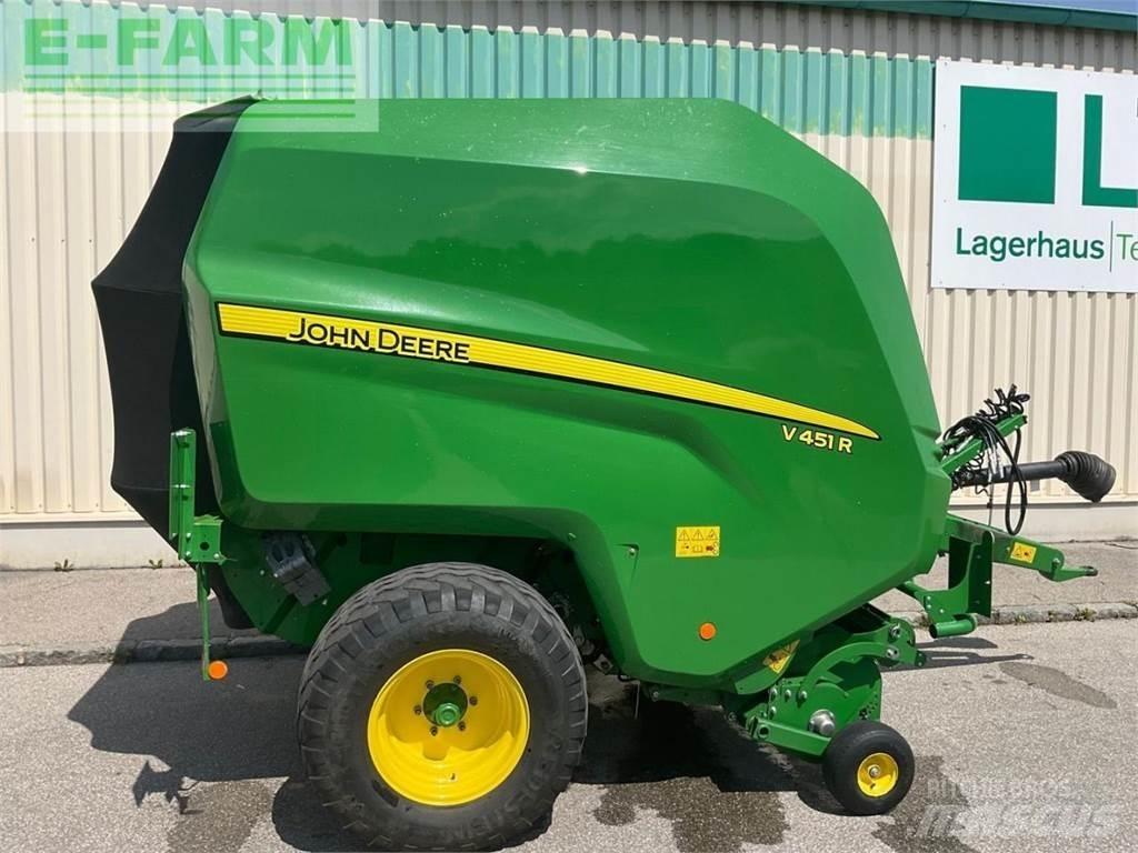 John Deere V451R Pressere til firkantede baller