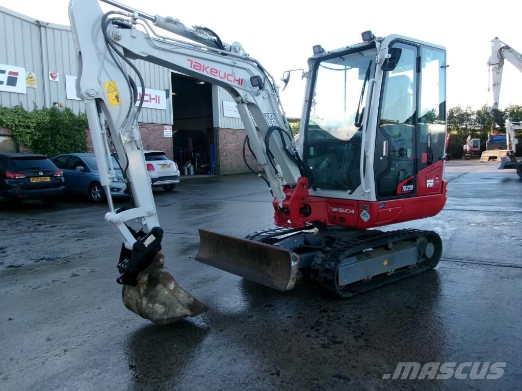 Takeuchi TB 230 Minigravemaskiner