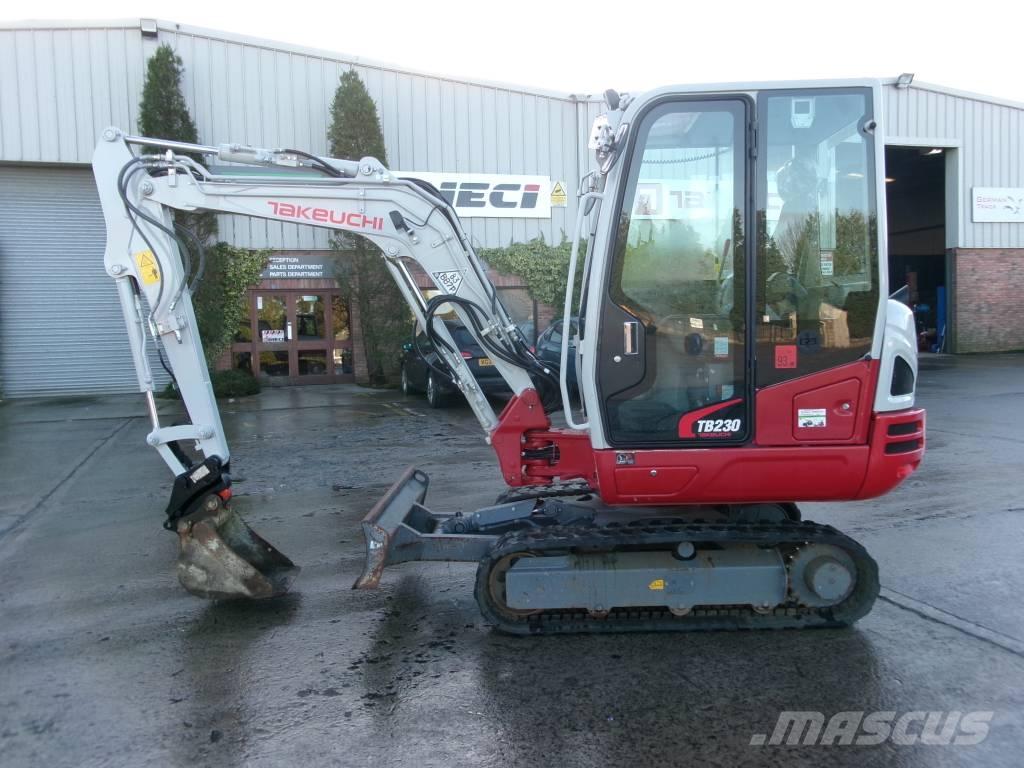 Takeuchi TB 230 Minigravemaskiner