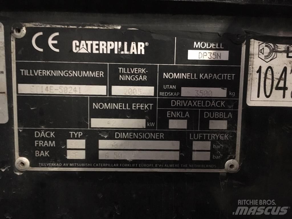 CAT DP 35 N Diesel gaffeltrucks