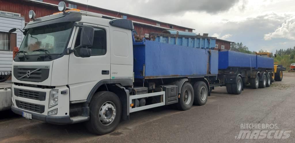Volvo FM13 Lastbiler med tip