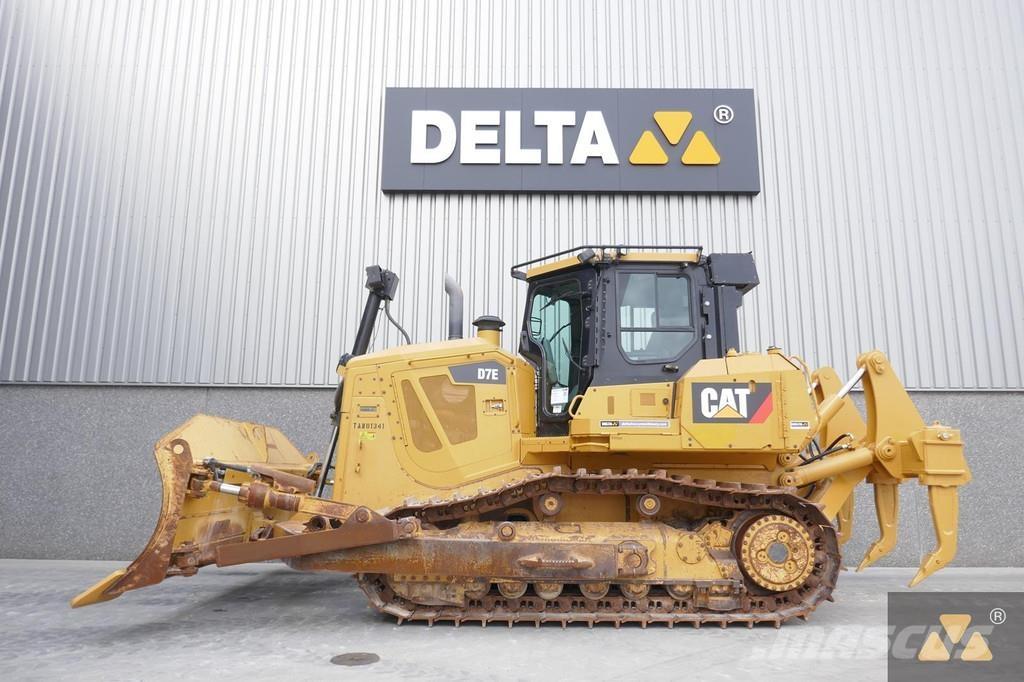 CAT D7E Bulldozer på larvebånd