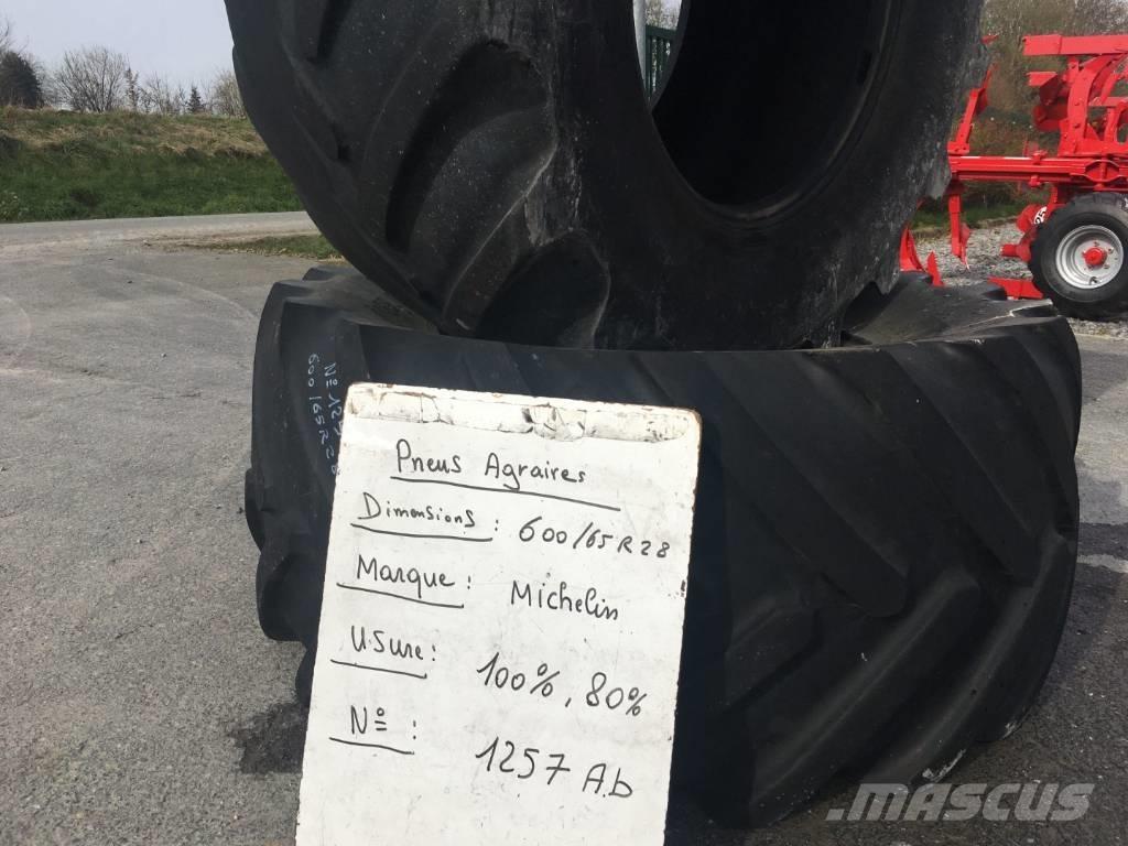 Michelin 600/65R28 Hjul, Dæk og Fælge