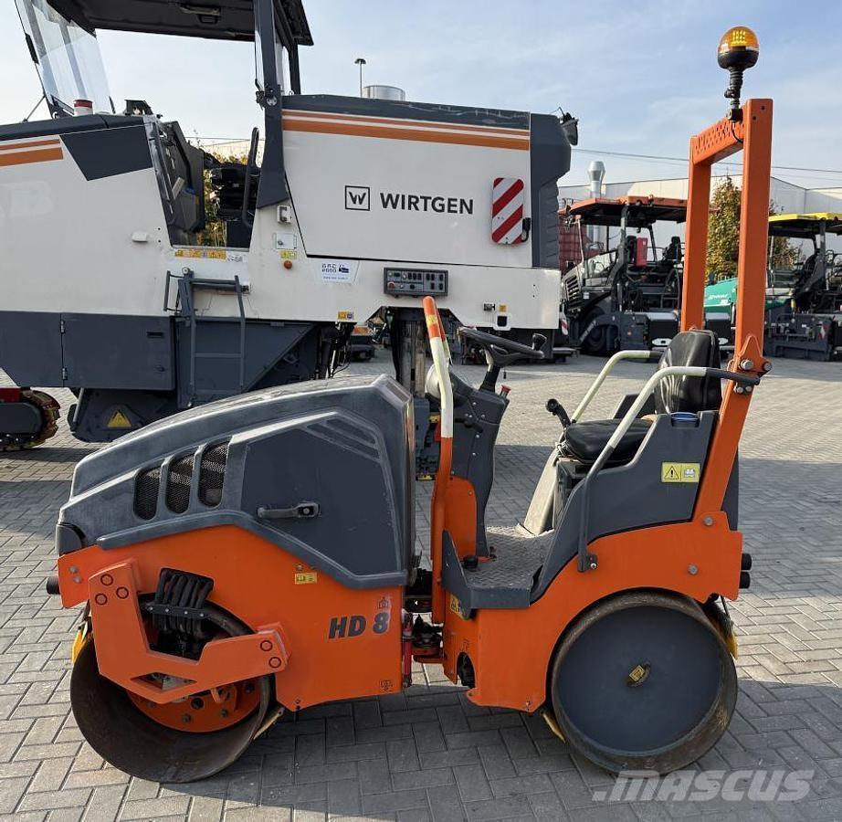 Hamm HD 8 VV Tvilling tromle