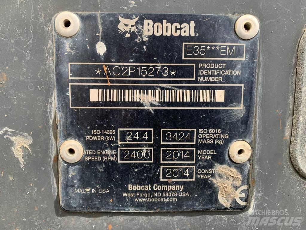 Bobcat E 35 Minigravemaskiner