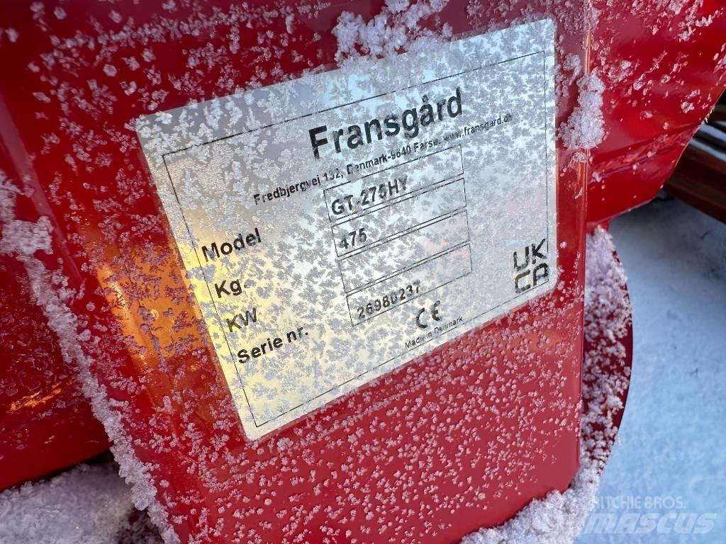 Fransgård GT 275 HY Sneskovle og -plove