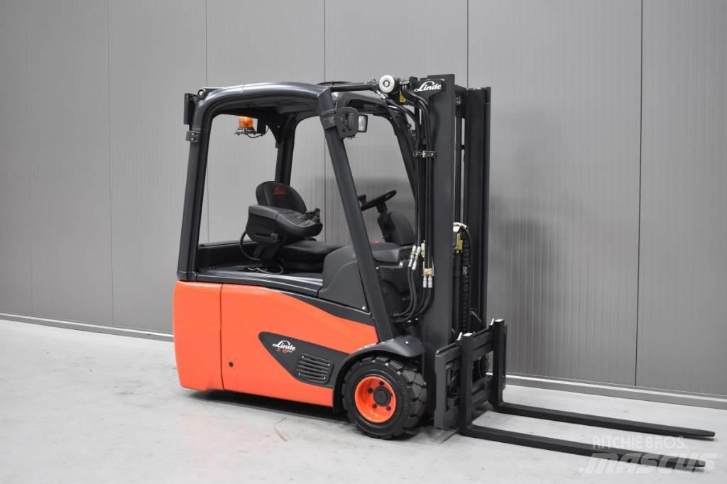 Linde E 18 - 02 El gaffeltrucks