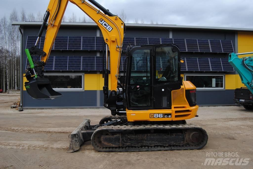 JCB 86 C-2 Midi-gravemaskiner 7t - 12t