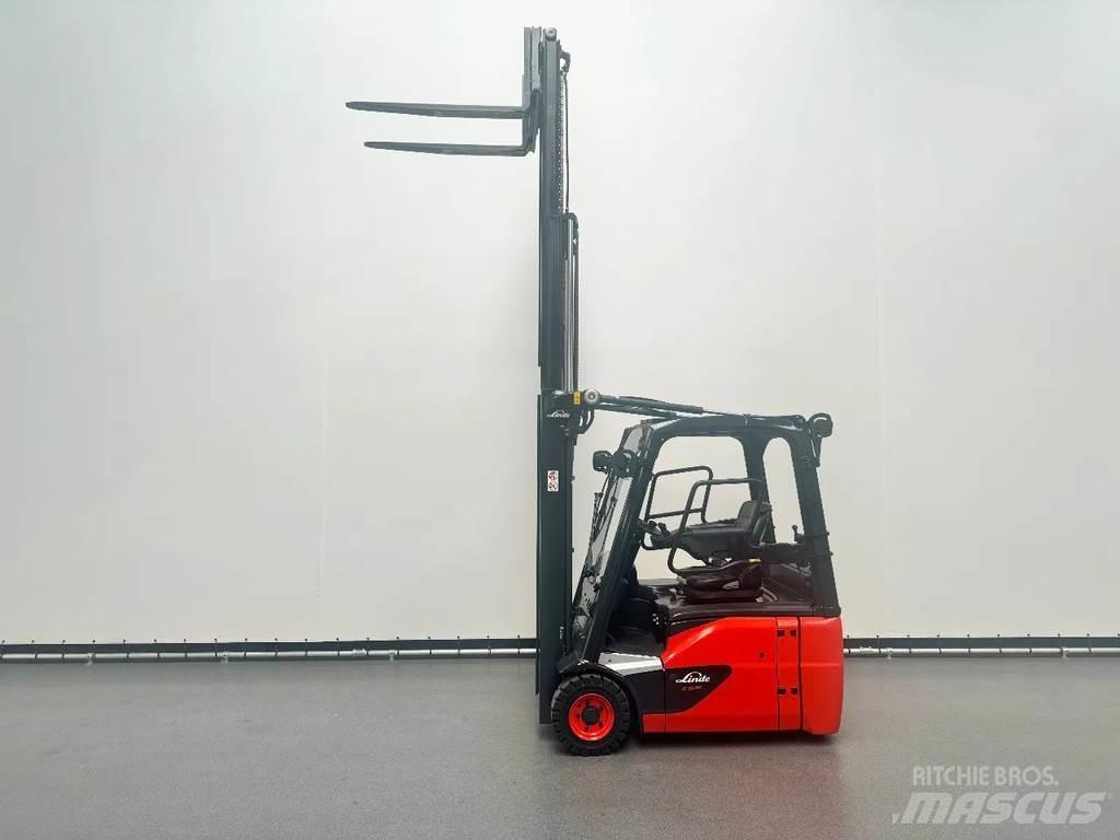 Linde 386 E 16-02 El gaffeltrucks