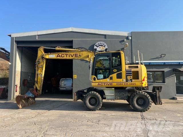 Komatsu PW 148 Gravemaskiner på hjul
