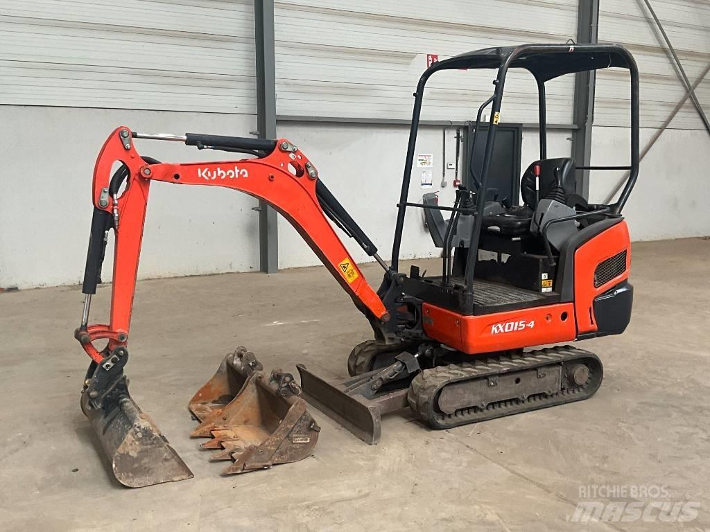 Kubota KX 015-4 Minigravemaskiner