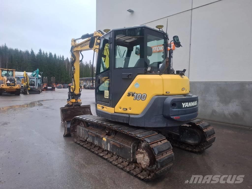 Yanmar SV 100-2A Midi-gravemaskiner 7t - 12t