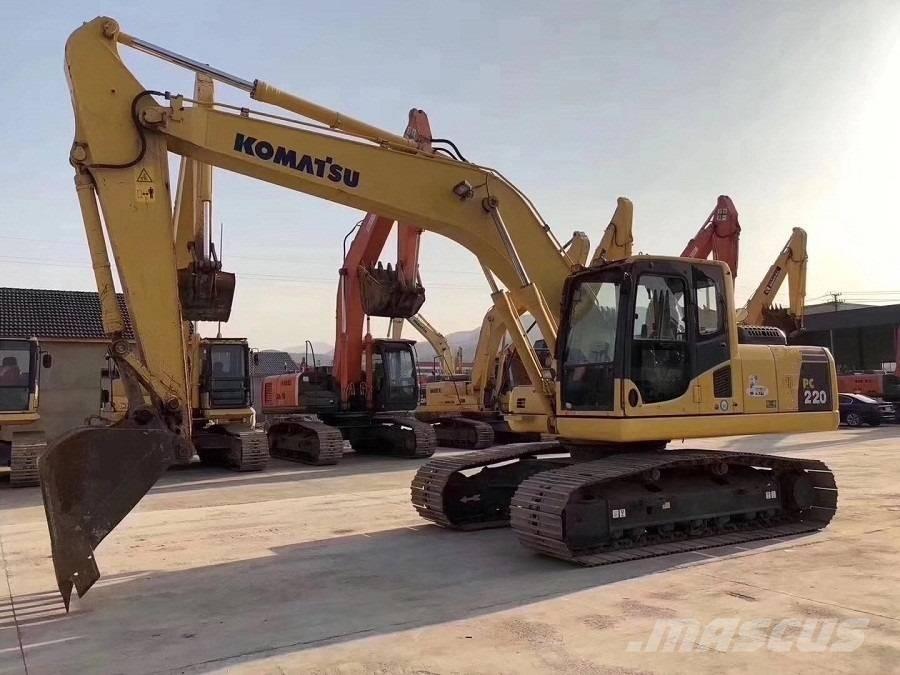 Komatsu pc220-7 Gravemaskiner på larvebånd