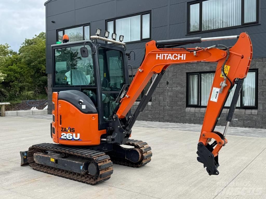 Hitachi ZX 26 U-6CLR Minigravemaskiner
