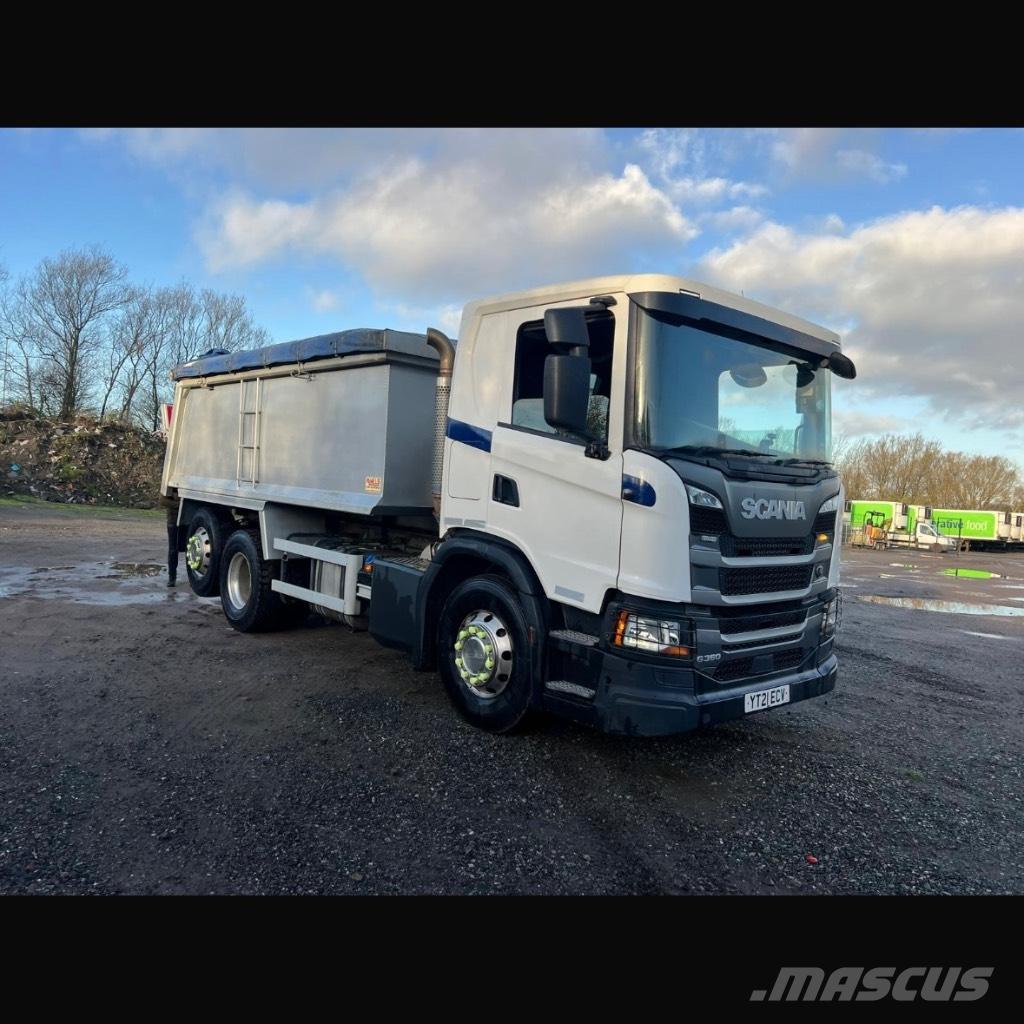 Scania G 380 Lastbiler med tip