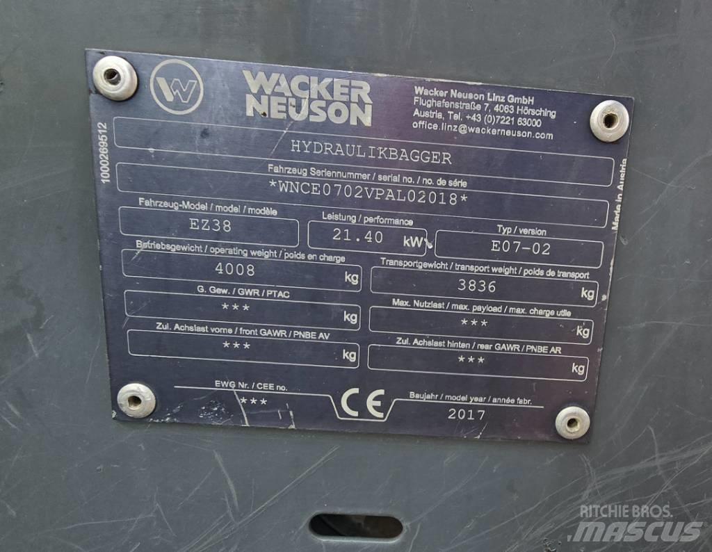 Wacker Neuson EZ 38 Minigravemaskiner