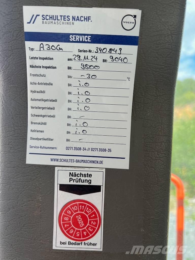 Volvo A 30 G Terrængående lastbiler