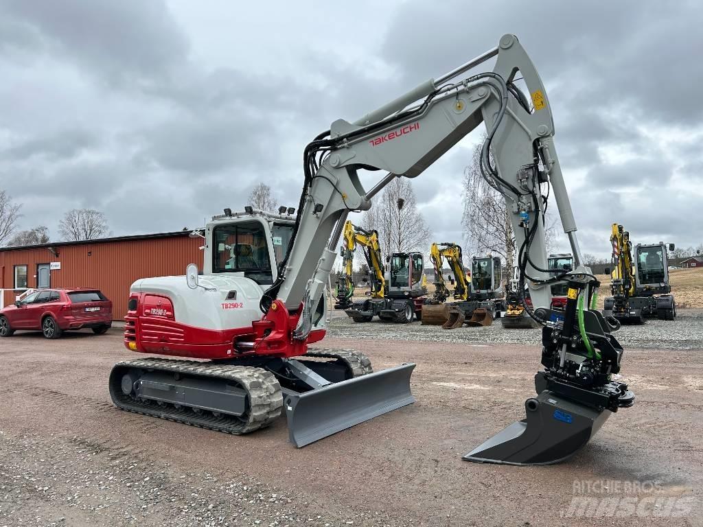 Takeuchi TB290 Midi-gravemaskiner 7t - 12t