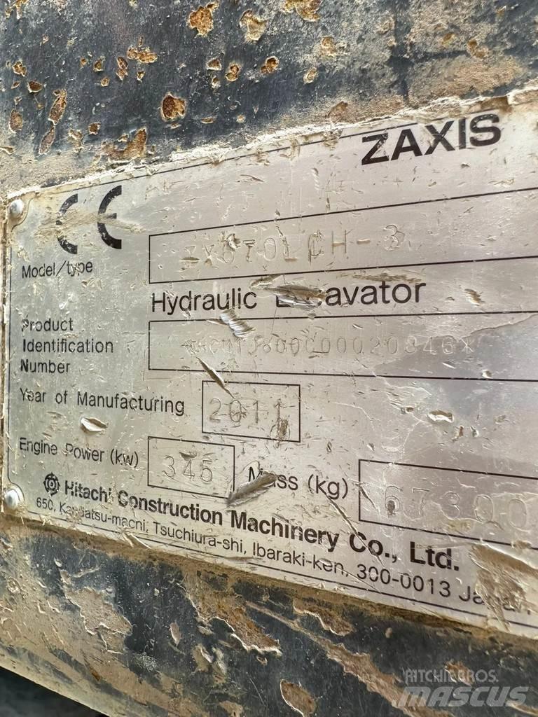 Hitachi ZX670CH-3 Gravemaskiner på larvebånd