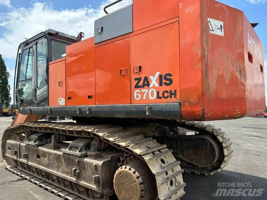 Hitachi ZX670CH-3 Gravemaskiner på larvebånd