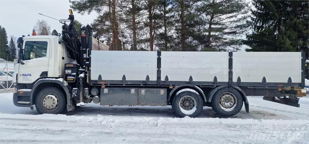 Scania P380 Lastbil med kran