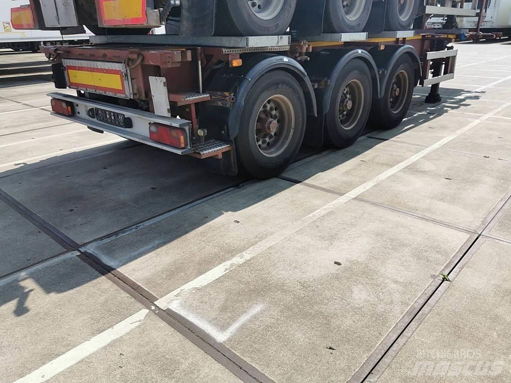 LAG KIP Semi-trailer med containerramme