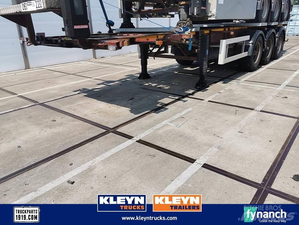 LAG KIP Semi-trailer med containerramme