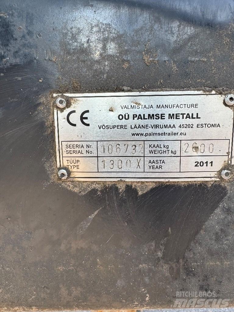 Palmse Trailer 1300X Almindelige vogne