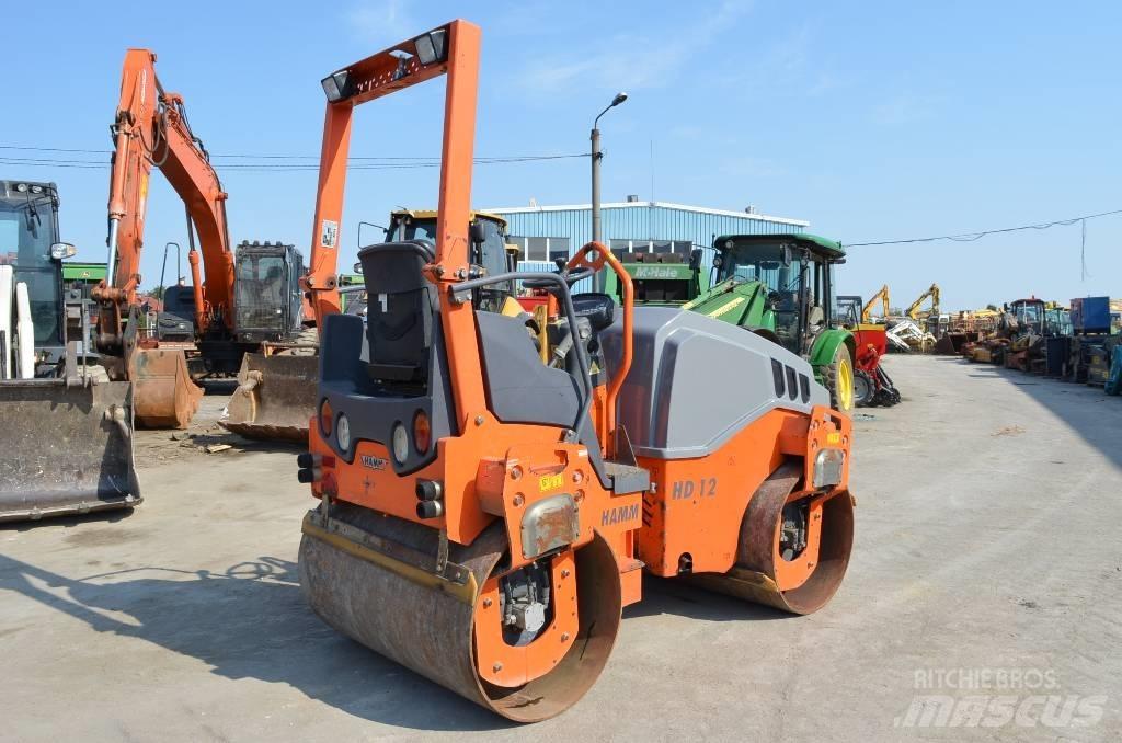 Hamm HD 12 VV Tvilling tromle
