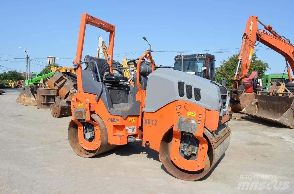 Hamm HD 12 VV Tvilling tromle