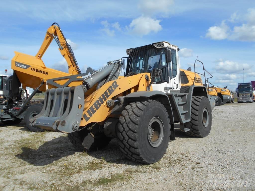 Liebherr L 580 Læssemaskiner på hjul