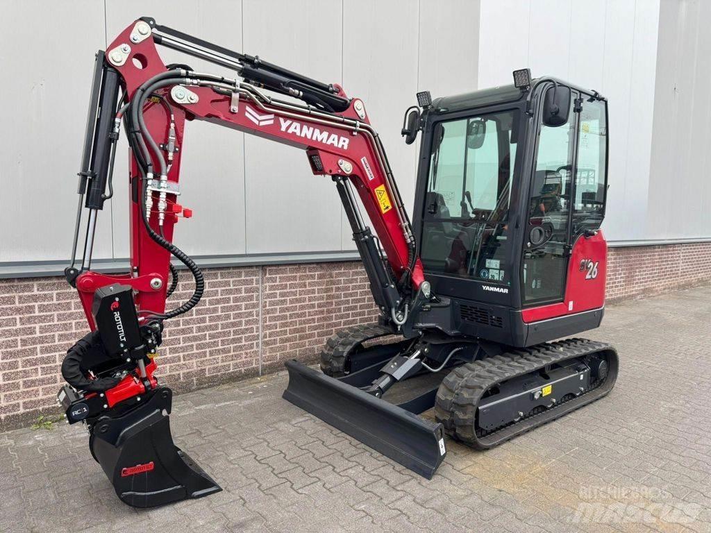 Yanmar SV26 Minigravemaskiner