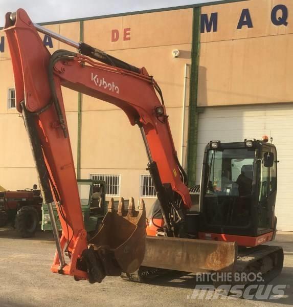 Kubota KX 080-4 Midi-gravemaskiner 7t - 12t