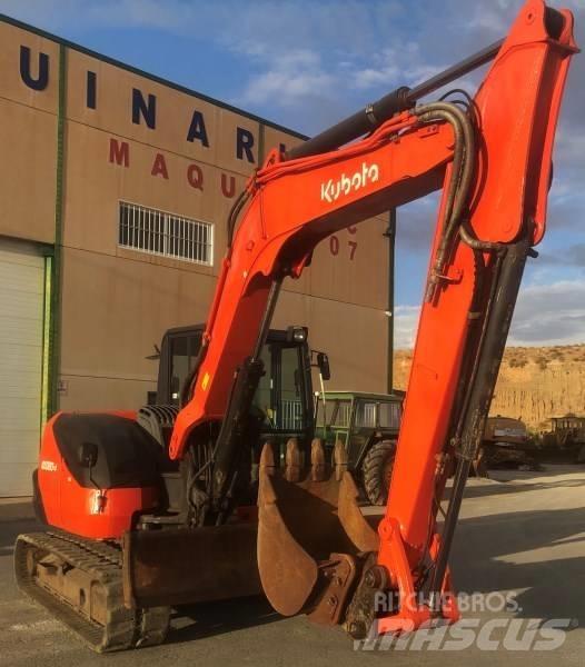 Kubota KX 080-4 Midi-gravemaskiner 7t - 12t