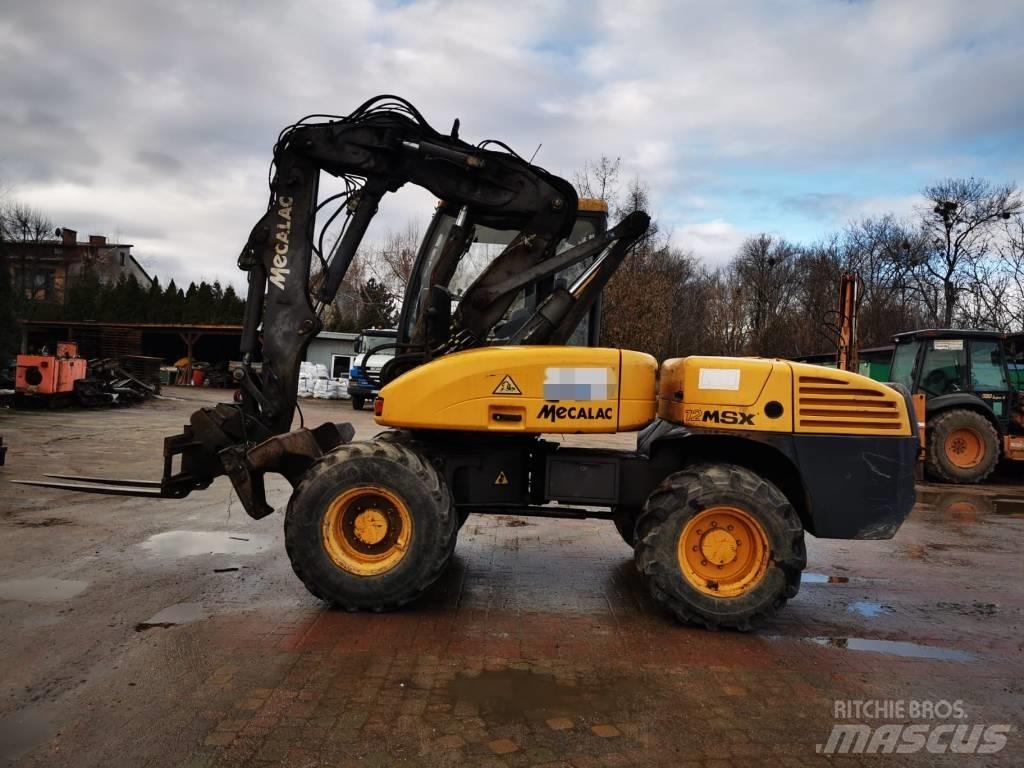 Mecalac 12 M SX Gravemaskiner på hjul